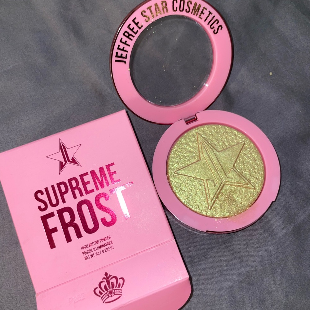 Jeffree Star Supreme Frost Highlighter - Radiant Gold/Yellow Green